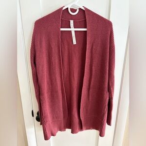 lululemon athletica Women's Cardigan - Deep Pink